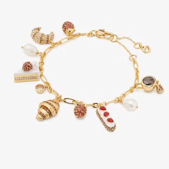 $178 Kate Spade Patisserie Charm Bracelet - Picture 6 of 6
